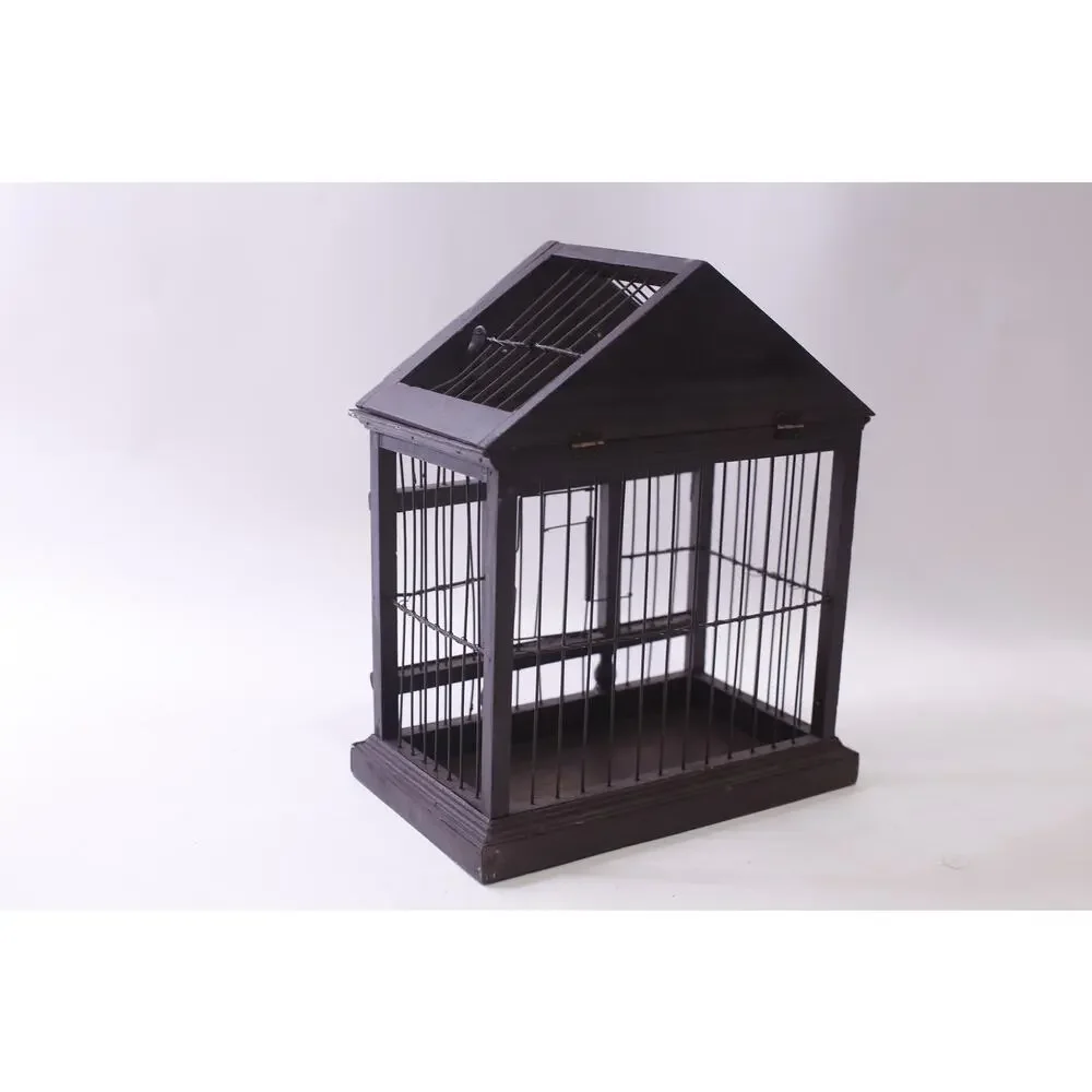 Vintage, Wood and Metal, Cage, Display House, Aviary, Garden, ~ 251120-WH 1400